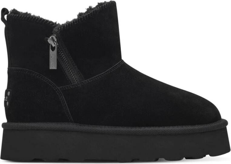 s.Oliver Zwarte Casual Enkellaarsjes voor Vrouwen Black Dames