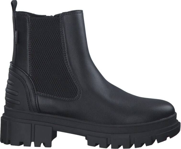 S.Oliver Zwarte Casual Gesloten Booties Black Dames