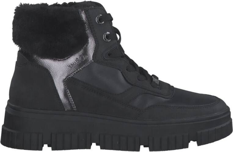 s.Oliver Zwarte Casual Gesloten Booties Black Dames