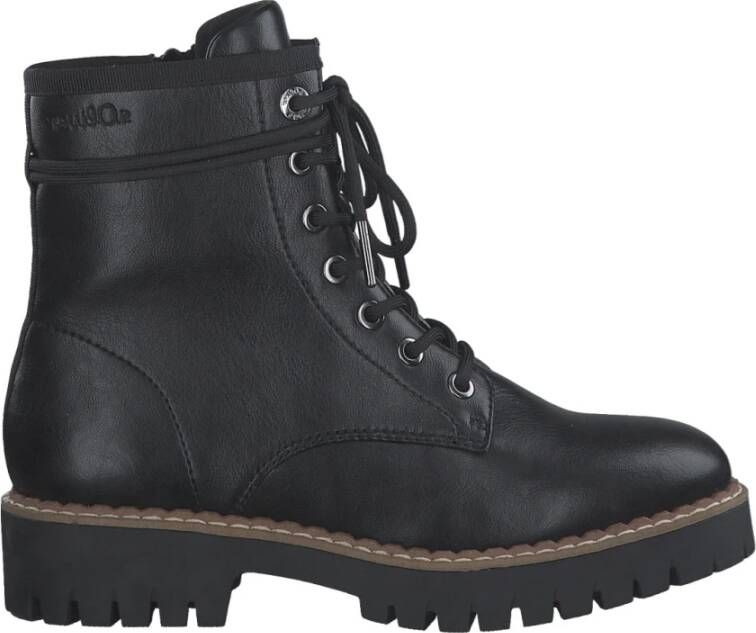 s.Oliver Zwarte Casual Gesloten Booties Black Dames