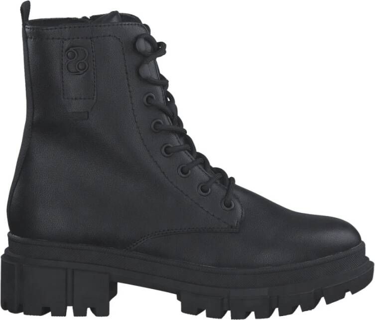 s.Oliver Zwarte Casual Gesloten Booties Black Dames