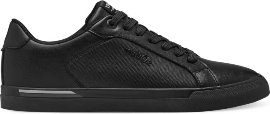 S.Oliver Zwarte Sneakers voor Mannen Black Heren