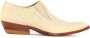 Sonora Beige Western-Style Suède Enkellaarzen - Thumbnail 1