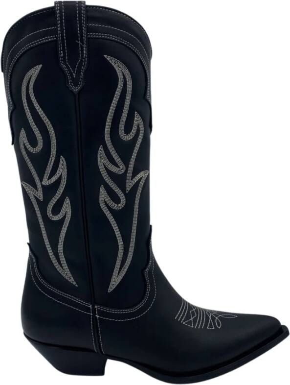 Sonora Cowboy Boots Black Dames