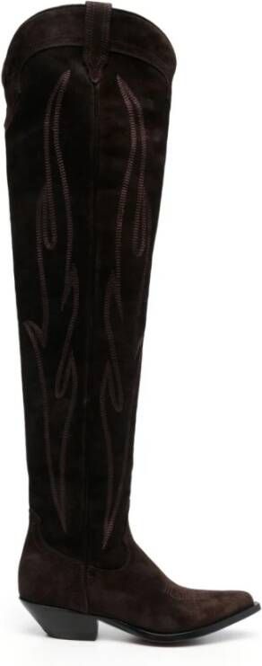 Sonora Over-knee Boots Brown Dames