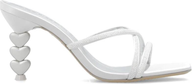 Sophia Webster Aphrodite hakken muiltjes White Dames