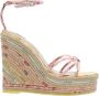 Sophia Webster Bloemige espadrilles met sleehak - Thumbnail 1
