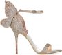 Sophia Webster Champagne Glitter Sandalen met Vlindervleugels Gray Dames - Thumbnail 1