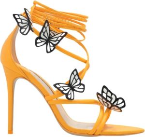 Sophia Webster Hoge hiel sandalen Oranje Dames