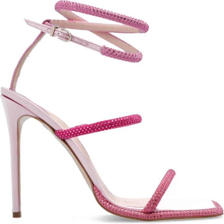 Sophia Webster Hoge sandalen met hak 'Callista' Pink Dames