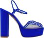 Sophia Webster Blauwe Butterfly Plateau Sandalen - Thumbnail 1