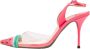 Sophia Webster Pre-owned Fabric heels Pink Dames - Thumbnail 1