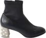 Sophia Webster Pre-owned Leather boots Black Dames - Thumbnail 1