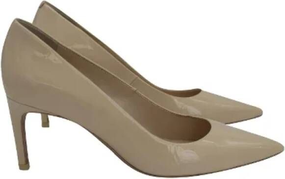 Sophia Webster Pre-owned Leather heels Beige Dames