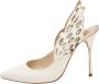 Sophia Webster Pre-owned Leather heels White Dames - Thumbnail 1