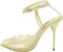 Sophia Webster Pre-owned Leather sandals Yellow Dames - Thumbnail 1