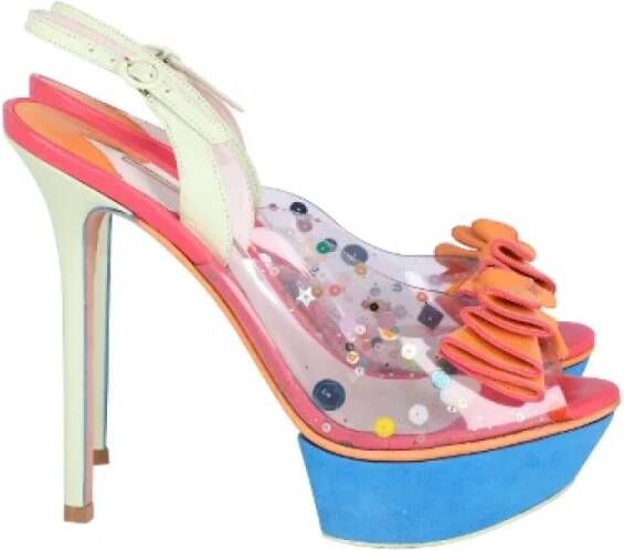 Sophia Webster Pre-owned Plastic heels Multicolor Dames