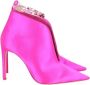 Sophia Webster Pre-owned Satin boots Pink Dames - Thumbnail 1