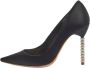 Sophia Webster Pre-owned Satin heels Black Dames - Thumbnail 1