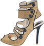 Sophia Webster Pre-owned Suede sandals Yellow Dames - Thumbnail 1