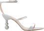 Sophia Webster Ivoor Satijnen Sandalen met Parelhakken White Dames - Thumbnail 7