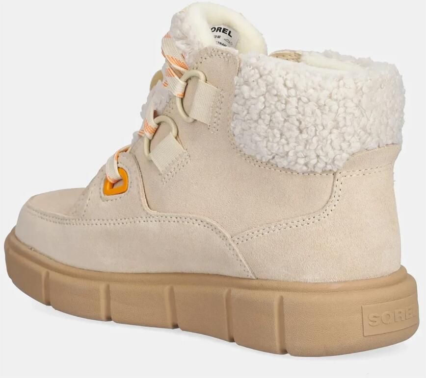 Sorel EXPLORER III NW LACE WP Dames Snowboots Honey White Sea Salt - Foto 7