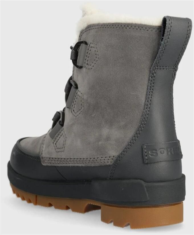 Sorel Torino Ii Wp Veterboots Laarzen Met Veters Dames Grijs - Foto 3
