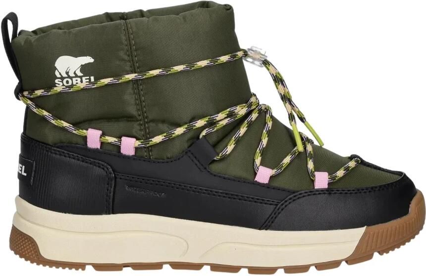 Sorel Women's Whitney III Slip-On WP Winterschoenen olijfgroen