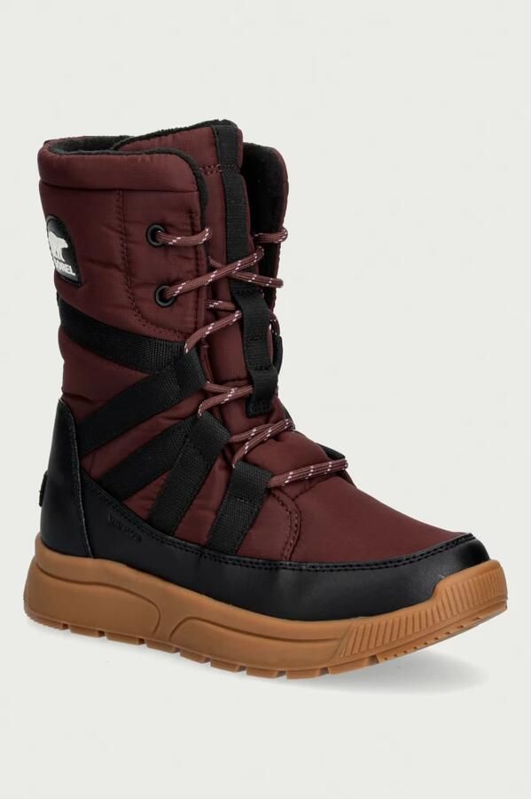 Sorel Women's Whitney III Tall WP Winterschoenen zwart bruin