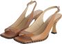 Souliers Martinez High Heel Sandals Bruin Dames - Thumbnail 1