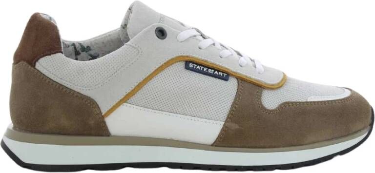 State of Art Beige Marshall Herenschoenen Beige Heren