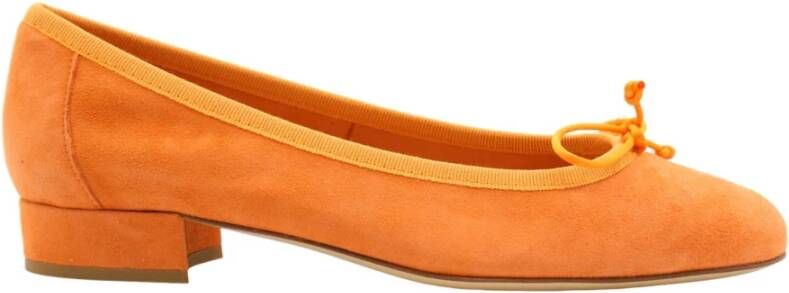 Status Stijlvolle Ballerina Flats voor Moderne Vrouwen Orange Dames