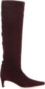 Staud Pruim suede wally laarzen Paars Dames
