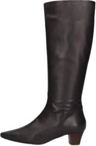 STEFANO LAURAN Hoge Laarzen Dames 010-290 Maat: 41 Materiaal: Leer Kleur: Bruin - Foto 5