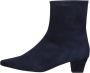 STEFANO LAURAN Enkellaarsjes Dames 010-292 Maat: 43 Materiaal: Suède Kleur: Blauw - Thumbnail 3