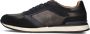 STEFANO LAURAN Lage Sneakers Heren Sl124h610 Maat: 44 Materiaal: Leer Kleur: Blauw - Thumbnail 2