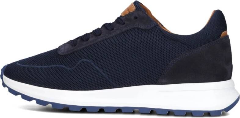 Stefano Lauran Blauwe Nubuck Heren Veterschoenen