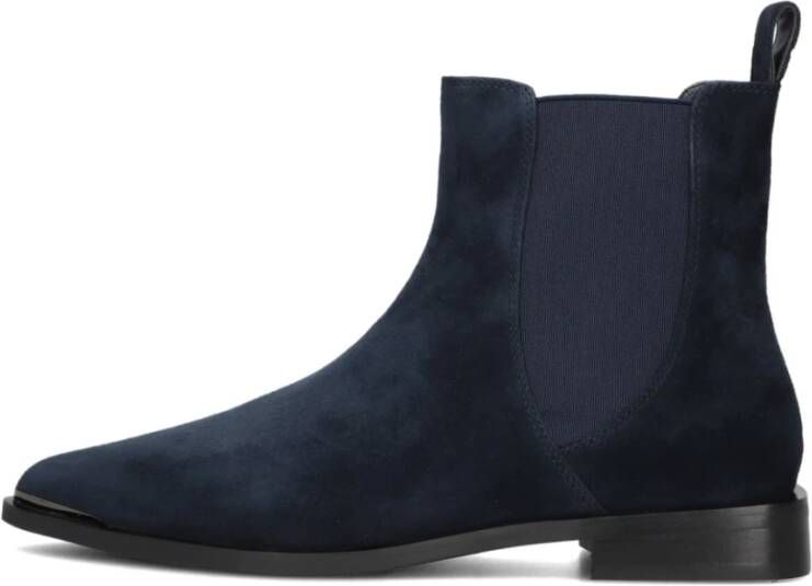 STEFANO LAURAN Chelsea Boots Dames Pe2061 Maat: 41 Materiaal: Suède Kleur: Blauw - Foto 3