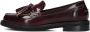 STEFANO LAURAN Loafers Dames 12044 Maat: 41 Materiaal: Leer Kleur: Rood - Thumbnail 3