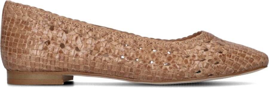 STEFANO LAURAN Ballerina Dames 2652 Maat: 37 Materiaal: Leer Kleur: Bruin