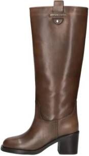 STEFANO LAURAN Hoge Laarzen Dames Gr2107 Maat: 41 Materiaal: Leer Kleur: Bruin - Foto 5