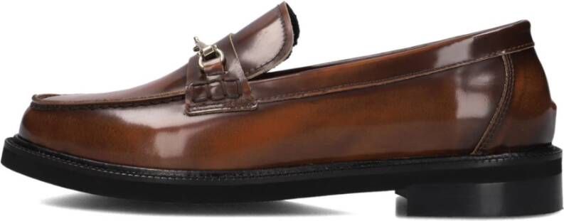 Stefano Lauran Bruine Loafers voor herfst en winter