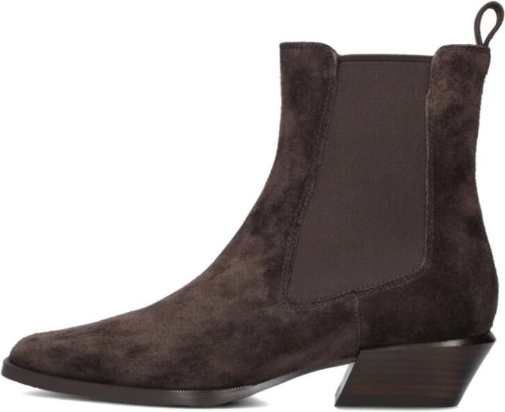 STEFANO LAURAN Enkellaarsjes Dames Pe2104 Maat: 37 Materiaal: Suède Kleur: Bruin - Foto 3