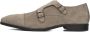 STEFANO LAURAN Nette Schoenen Heren Gesp Maat: 46 Materiaal: Suède Kleur: Taupe - Thumbnail 3
