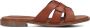 STEFANO LAURAN Slippers Dames 790 Maat: 41 Materiaal: Leer Kleur: Cognac - Thumbnail 3