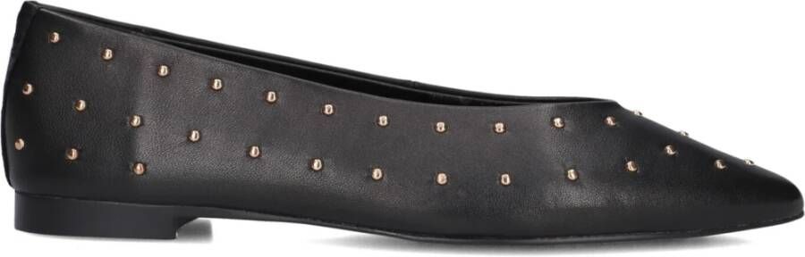 Stefano Lauran Elegante Zwarte Ballerina's X1417