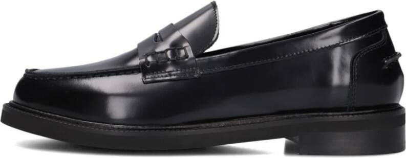 Stefano Lauran Elegante zwarte loafers voor dames