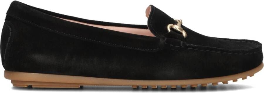 Stefano Lauran Elegante Zwarte Suède Mocassins