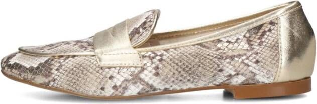 Stefano Lauran Gouden Iris Dames Loafers