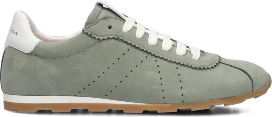 STEFANO LAURAN Lage Sneakers Dames 1slick100 Maat: 37 Materiaal: Suède Kleur: Groen